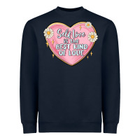 Navy self love is the best kind of love malias Heavyweight Sweatshirt - MaliasSmallBusiness