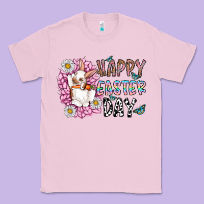 Happy Easter Day Classic Tee Designed By Cowhidedigitalart