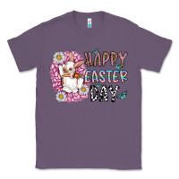 Lavender happy easter day Classic Tee - CowhideDigitalArt