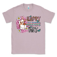 Lilac happy easter day Classic Tee - CowhideDigitalArt