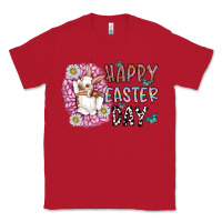 Red happy easter day Classic Tee - CowhideDigitalArt