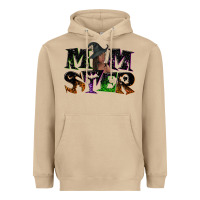 Mushroom Momster with witch Heavyweight Hoodie - NancyCooperArtShop