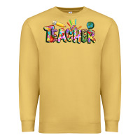 Antique Gold Autism Teacher Premium Sweatshirt - NancyCooperArtShop