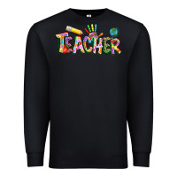 Black Autism Teacher Premium Sweatshirt - NancyCooperArtShop