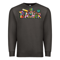 Smoke Autism Teacher Premium Sweatshirt - NancyCooperArtShop
