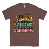 Chestnut i have survived too many storms to be bothered by raindrops malia Classic Tee - MaliasSmallBusiness