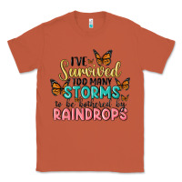 Copper i have survived too many storms to be bothered by raindrops malia Classic Tee - MaliasSmallBusiness