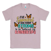 Lilac i have survived too many storms to be bothered by raindrops malia Classic Tee - MaliasSmallBusiness