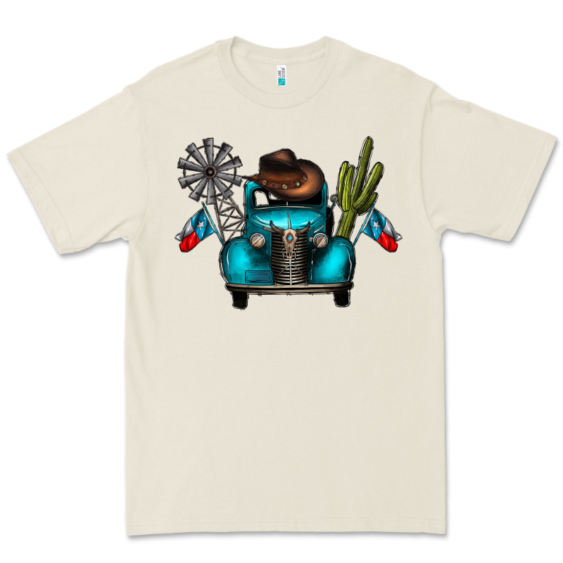 Texas Truck Premium Tee by CowhideDigitalArt | Teevron