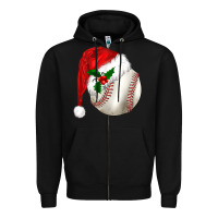Black christmas sports Zipper Hoodie - BarkalooDesign
