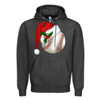 Charcoal Heather christmas sports Zipper Hoodie - BarkalooDesign