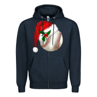 Navy christmas sports Zipper Hoodie - BarkalooDesign