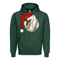 Sports Green christmas sports Zipper Hoodie - BarkalooDesign
