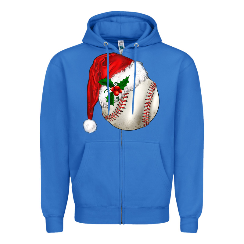 Christmas Sports Zipper Hoodie by BarkalooDesign | Teevron