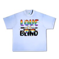 Grape Ice love is blind Urban Heavy Tee - MaliasSmallBusiness