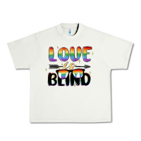 Pistachio love is blind Urban Heavy Tee - MaliasSmallBusiness