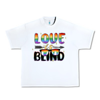 White love is blind Urban Heavy Tee - MaliasSmallBusiness