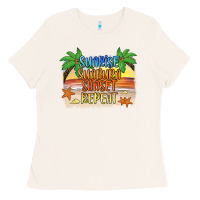 Bone sunrise sunburn sunset repeat2 Ladies Tee - JahusDesignShop