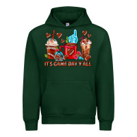 Forest Green American Football Coffee Cup Urban Hoodie - FaDigitalArtStudio