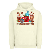 Pigment Pistachio American Football Coffee Cup Urban Hoodie - FaDigitalArtStudio