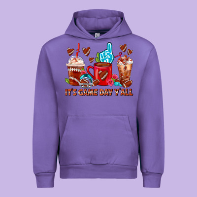 American Football Coffee Cup Urban Hoodie Designed By Fadigitalartstudio