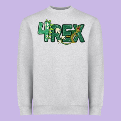 Four Rex Heavyweight Sweatshirt Designed By Maliassmallbusiness