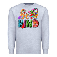 Heather Grey Autism be kind Premium Sweatshirt - NancyCooperArtShop