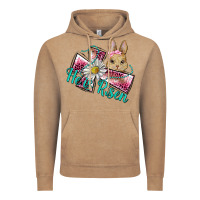Vintage Coffee he is risen cross rabbit Vintage Hoodie - BarkalooDesign