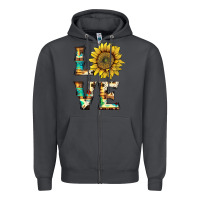 Smoke western love with sunflower Zipper Hoodie - Artiststas