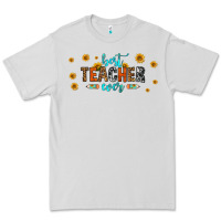 Dove Grey best teacher ever 16oz libbey glass Premium Tee - HRA Design Shop