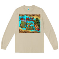 Mushroom pack your bags Long Sleeve Tee - NancyCooperArtShop