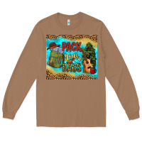 Toasted Coconut pack your bags Long Sleeve Tee - NancyCooperArtShop