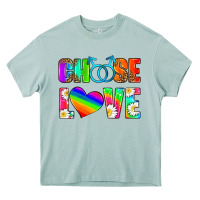 Arona choose love (gay) Heavy Core Tee - HRA Design Shop