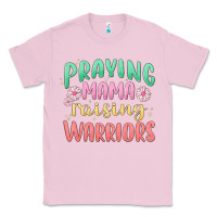 Bubblegum Pink prying mama raising warriors malia Classic Tee - MaliasSmallBusiness