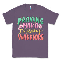 Lavender prying mama raising warriors malia Classic Tee - MaliasSmallBusiness