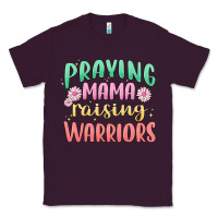 Plum prying mama raising warriors malia Classic Tee - MaliasSmallBusiness