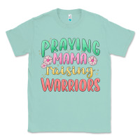 Seafoam prying mama raising warriors malia Classic Tee - MaliasSmallBusiness