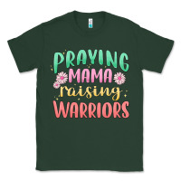 Sports Green prying mama raising warriors malia Classic Tee - MaliasSmallBusiness