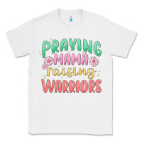 White prying mama raising warriors malia Classic Tee - MaliasSmallBusiness