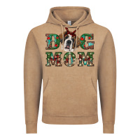 Vintage Coffee Western Christmas Dog Mom St Bernard Vintage Hoodie - RanaPortraitStore