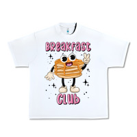 White breakfast club Urban Heavy Tee - MaliasSmallBusiness
