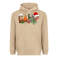 Mushroom Christmas camp Heavyweight Hoodie - NancyCooperArtShop