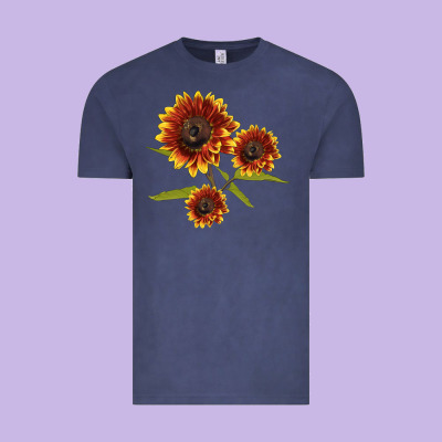 Ring O Fine Sunflower Vintage Tee Designed By Lillyallendesigns