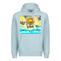 Blue Mist sunny vibes Premium Hoodie - TumblerDesignByShophia