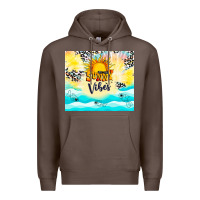 Coffee sunny vibes Premium Hoodie - TumblerDesignByShophia