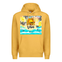 Mustard sunny vibes Premium Hoodie - TumblerDesignByShophia