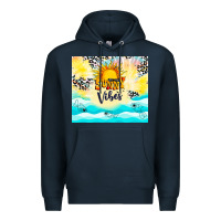 Navy sunny vibes Premium Hoodie - TumblerDesignByShophia