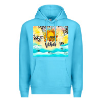 Ocean Blue sunny vibes Premium Hoodie - TumblerDesignByShophia