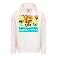 Pale Pink sunny vibes Premium Hoodie - TumblerDesignByShophia