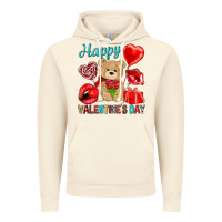 Vintage Artic happy valentines day Vintage Hoodie - NancyCooperArtShop